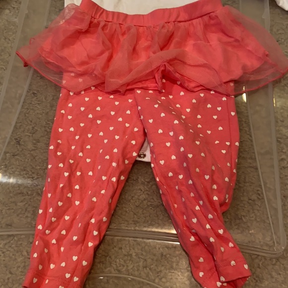 1st Birthday Girls Outfit Tutu Pants 12 month pink - Picture 2 of 8
